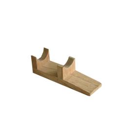 Wooden log holder