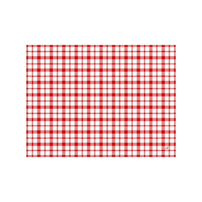 Duni Giovanni checked paper placemat 11.81x15.74 inch