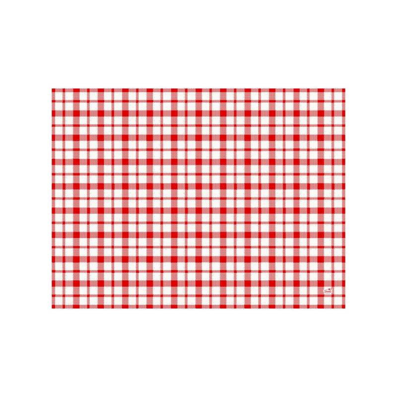 Duni Giovanni checked paper placemat 11.81x15.74 inch