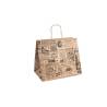 Times havana paper bag with drawings 12.60x8.26x11.22 inch