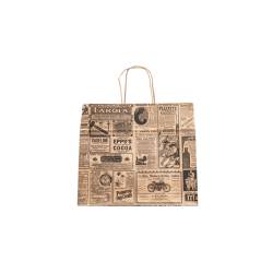 Times havana paper bag with drawings 12.60x8.26x11.22 inch