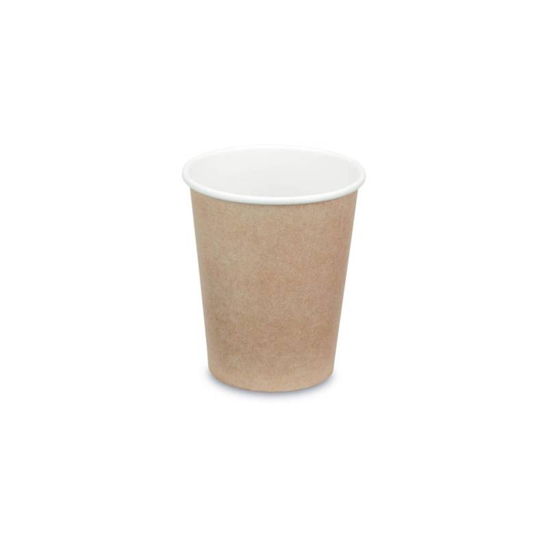 Bicchiere cappuccino in carta kraft cl 25