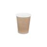 Kraft paper cappuccino cup 8.45 oz.