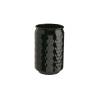 Hammered stainless steel black tumbler 16.57 oz.