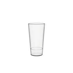 Urban transparent san S tumbler with notch 13.52 oz.