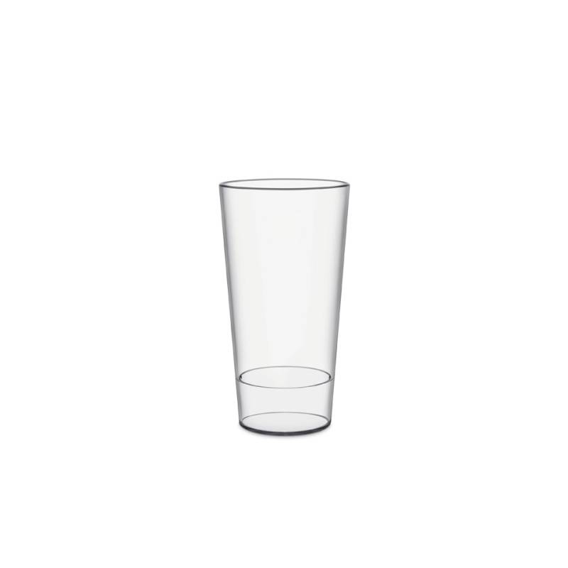 Urban transparent san S tumbler with notch 13.52 oz.