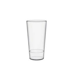 Urban transparent san M tumbler with notch 16.90 oz.