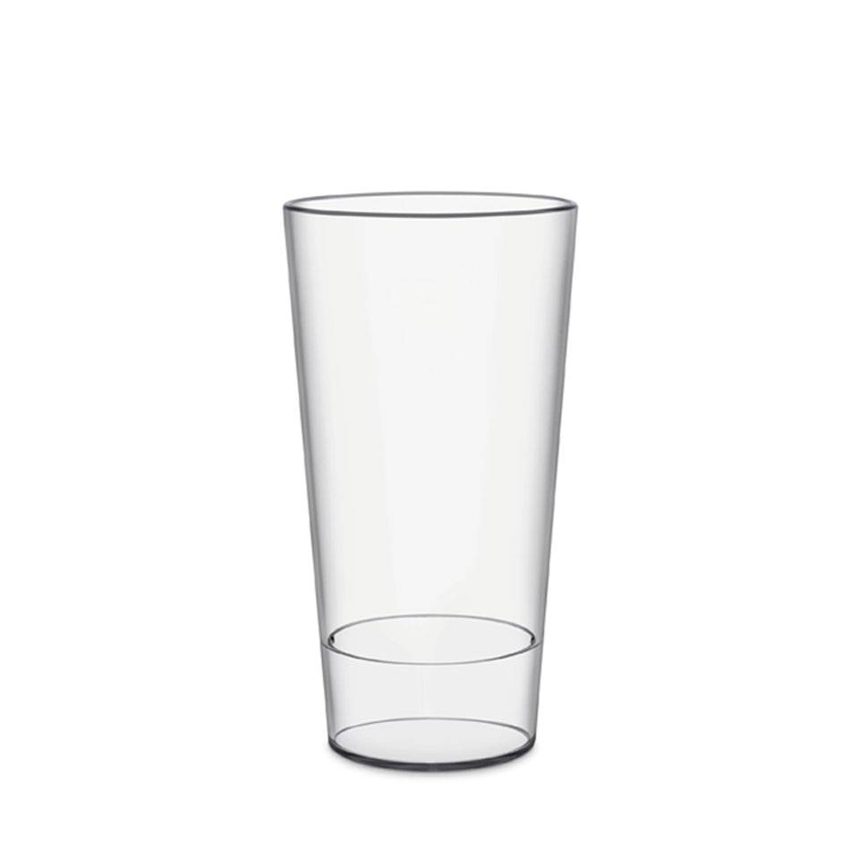 Urban transparent san L tumbler with notch 20.96 oz.