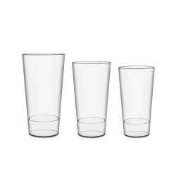 Urban transparent san L tumbler with notch 20.96 oz.