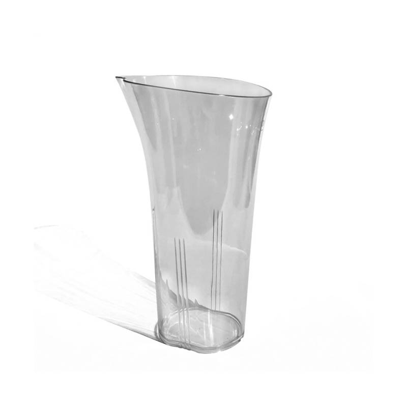 Urban transparent polystyrene jug 0.31 gal