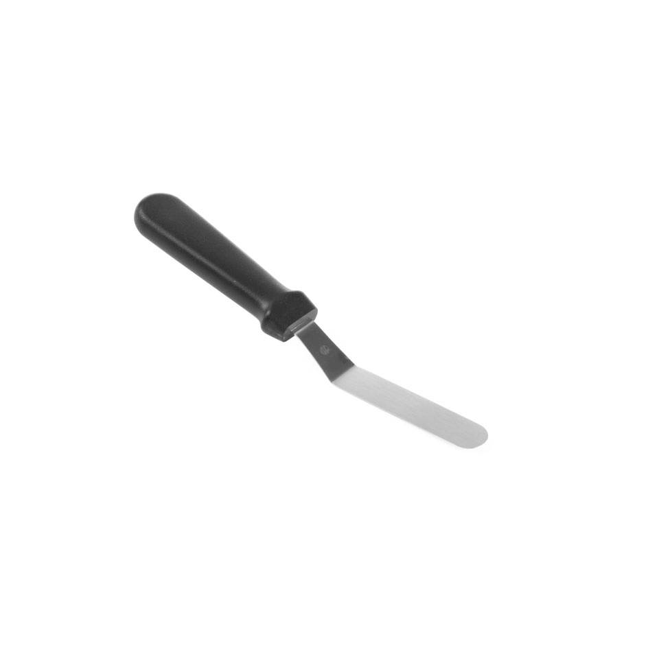 Stainless steel and polypropylene chef's spatula with step 7.87 inch