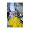 Spatola gelato in acciaio inox con manico in tritan giallo cm 26