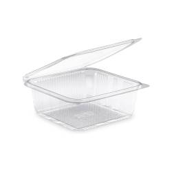 Optipack transparent pet container with lid 50.72 oz.