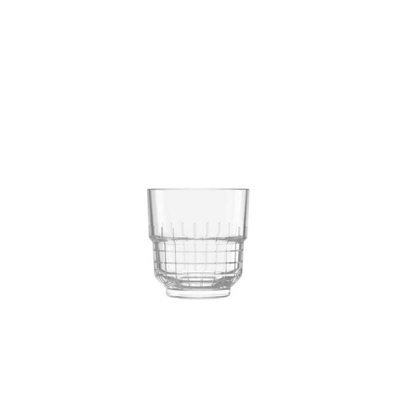 Bicchiere rocks TarQ Libbey impilabile in vetro cl 26