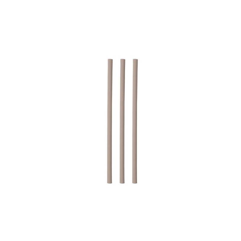 Natural bamboo straws 9.05x0.23 inch