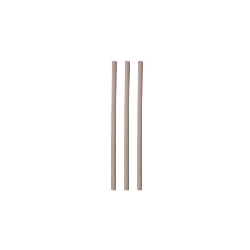 Cannucce mono imbustate in bamboo naturale cm 23x0,6