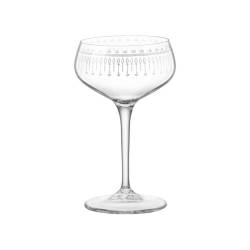Coppa cocktail Novecento Art Decò Bormioli Rocco in vetro cl 25