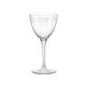 Nick & Nora Novecento Art Deco Bormioli Rocco glass cup cl 15.5