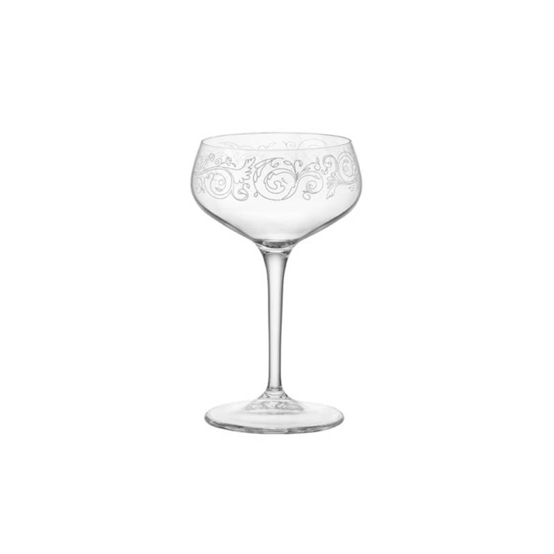 Novecento Liberty Bormioli Rocco Glass Cocktail Cup cl 25