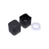 Black silicone sphere ice mould 2.36 inch