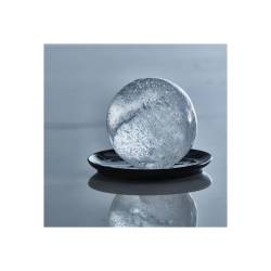 Black silicone sphere ice mould 2.36 inch