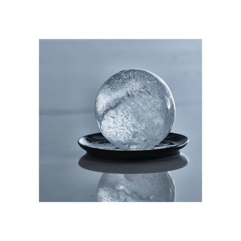Stampo ghiaccio sfera in silicone nero cm 6