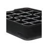 Stampo ghiaccio cubo in silicone nero cm 3x3