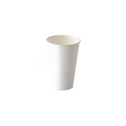 White paper cappuccino glass cl 40