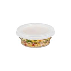 So Urban glass container with polypropylene lid 19.61 oz.