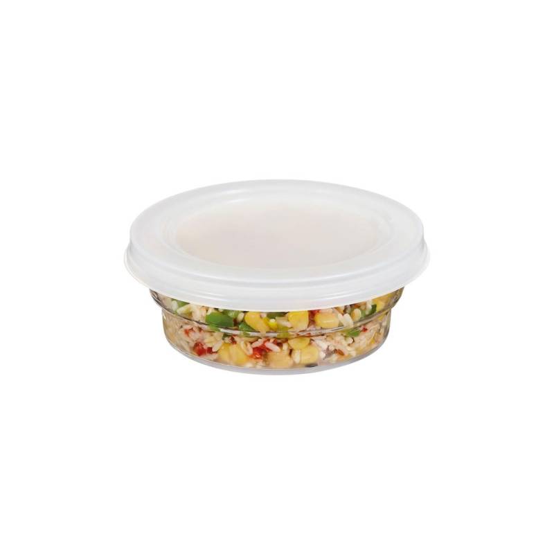 So Urban glass container with polypropylene lid 19.61 oz.