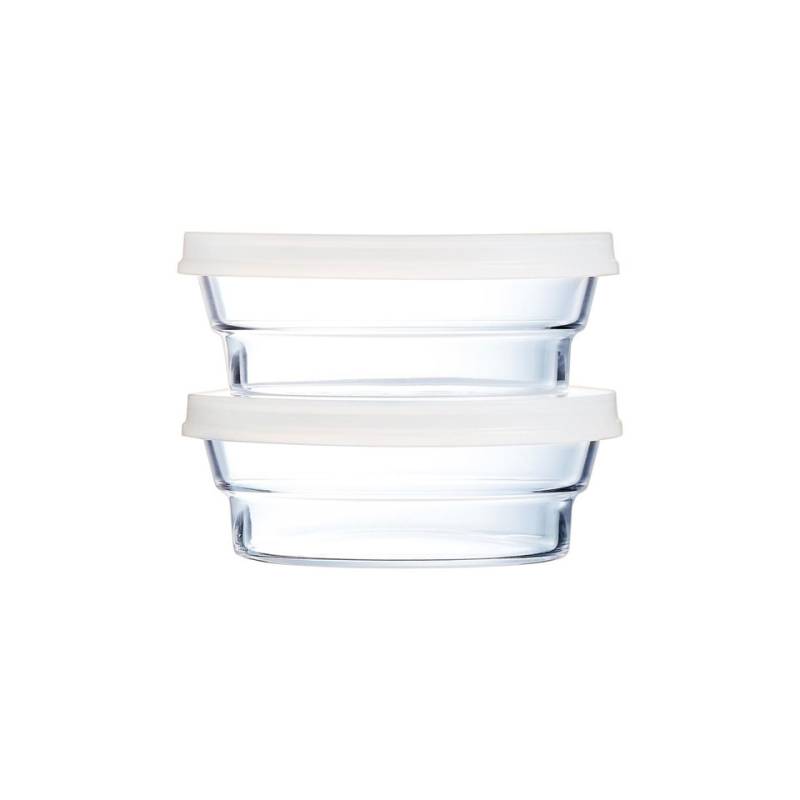 So Urban glass container with polypropylene lid 19.61 oz.