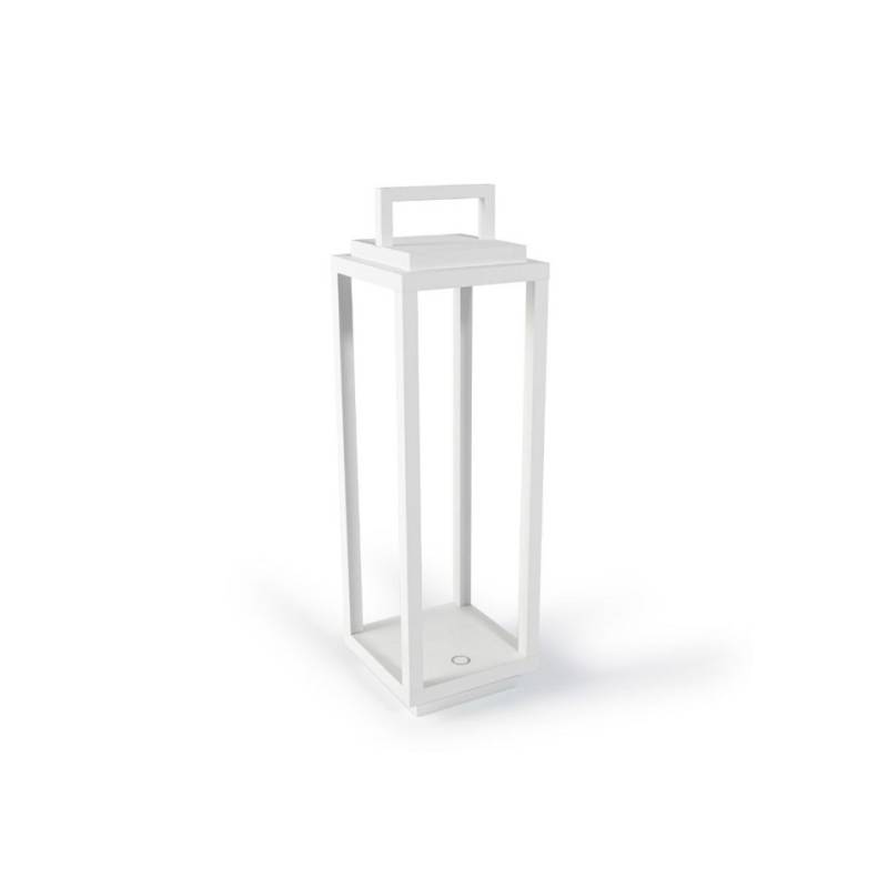 Resort white aluminium led lamp