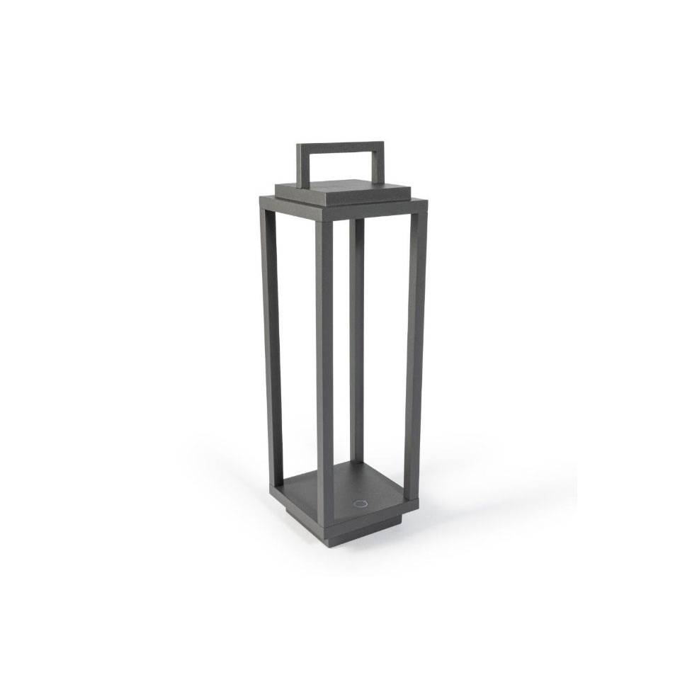 Resort anthracite aluminium led lamp