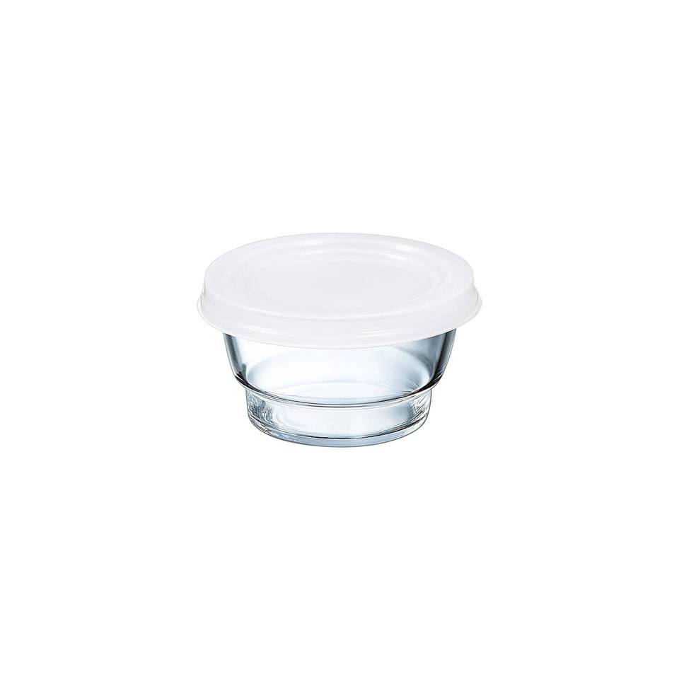 So Urban glass container with polypropylene lid 12.51 oz.