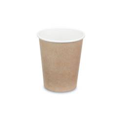 Bicchiere cappuccino in carta kraft cl 35