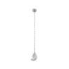 Bar spoon con disco pestello in acciaio inox cm 35