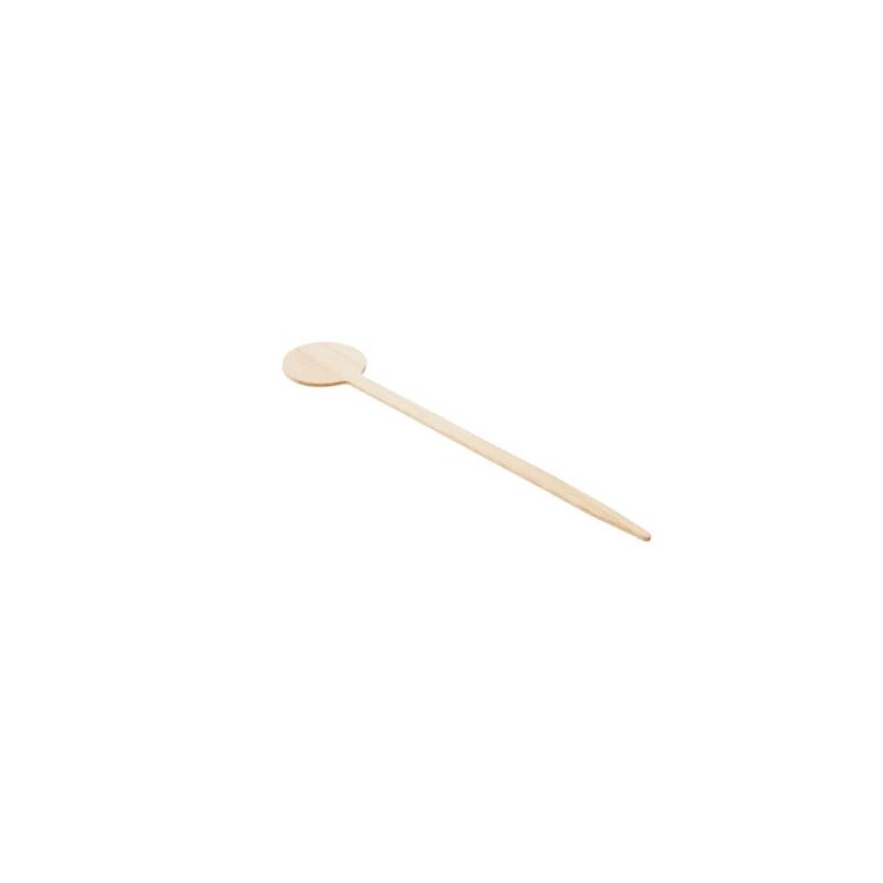 Long drink natural wood mixer stirrer 5.98 inch