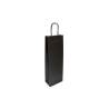 Black paper bottle bag  5.51x3.15x15.74 inch