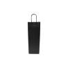 Borsa per bottiglie in carta nera cm 14x8x40