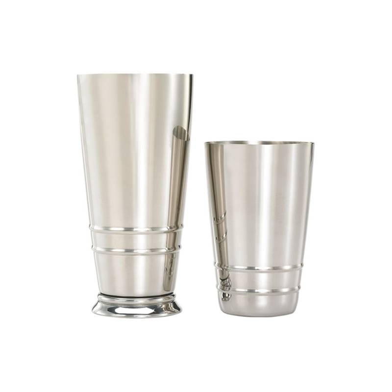 2-pieces stainless steel balanced boston 28-18 oz.