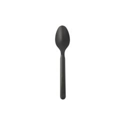 Black cpla disposable spoon 6.30 inch