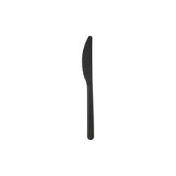 Black cpla disposable knife 7.08 inch