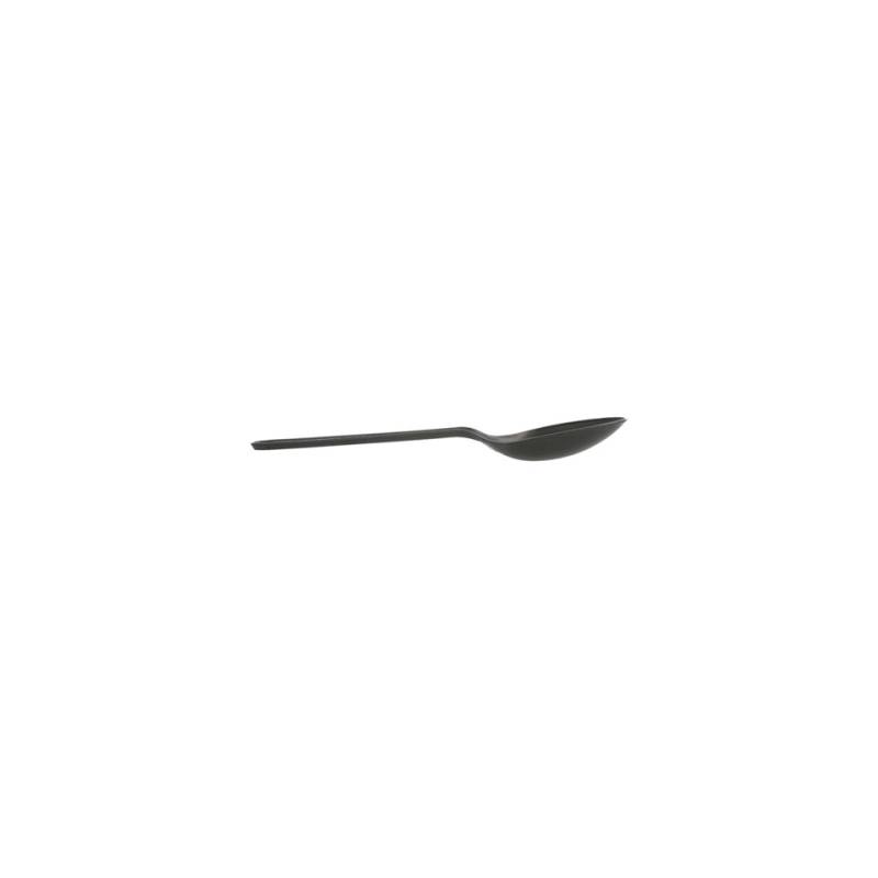 Black cpla disposable teaspoon 5 inch