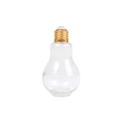 Light bulb glass with aluminium cap 5.07 oz.
