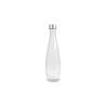 Glass bottle with stainless steel cap 31.44 oz.