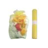 Yellow polyethylene garbage bag cm 72x110