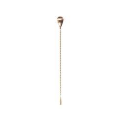 Bar spoon in acciaio inox dorato con goccia cm 40