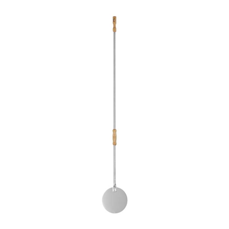 Stainless steel with wooden handle baking shovel 66.93x9.45 inch