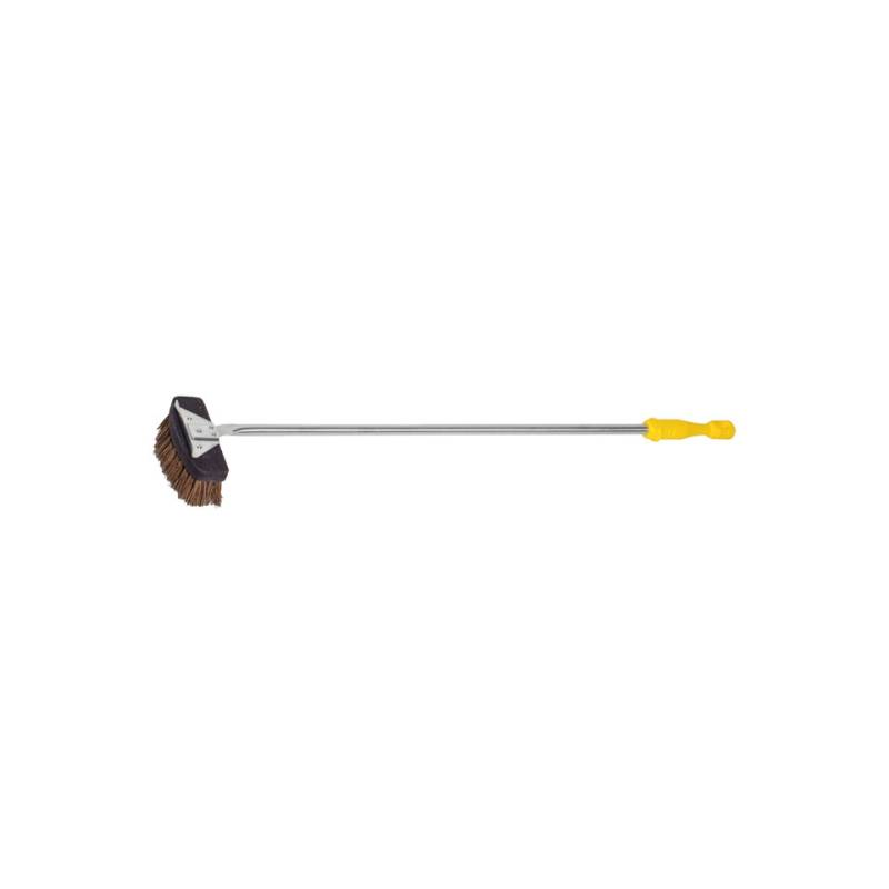 Amalfi natural fiber brush with scraper 90 cm