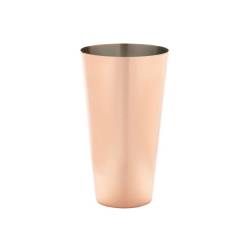 Copper-plated stainless steel boston tin shaker 21.65 oz.